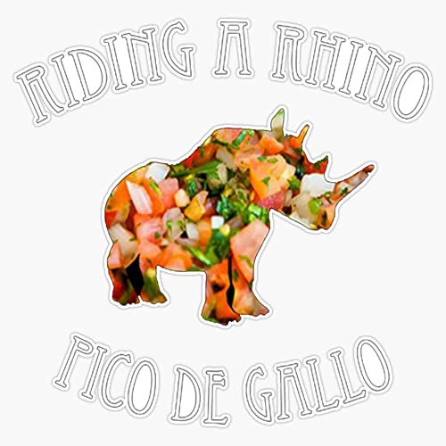 Dance Gavin Dance Riding A Rhino Pico De Gallo Bumper Sticker Vinyl Decal 5