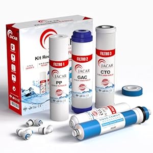 JACAR Universal Umkehrosmose Filter Set, 5 Einheiten
