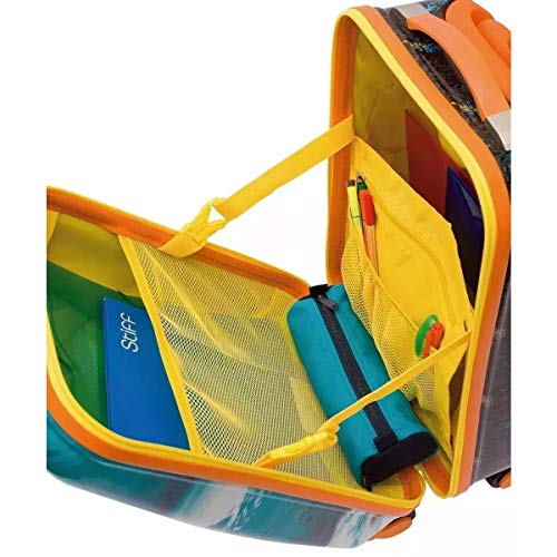 Malinha Grande Hot Wheels 19PC 360º Sestini