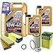 Produktbild EISENFELS Filter Set Inspektionspaket erstellt mit 7 L Motoröl Liqui Moly 10W-40 Leichtlauf, MANN-FILTER Ölfilter, Luftfilter, Dichtring