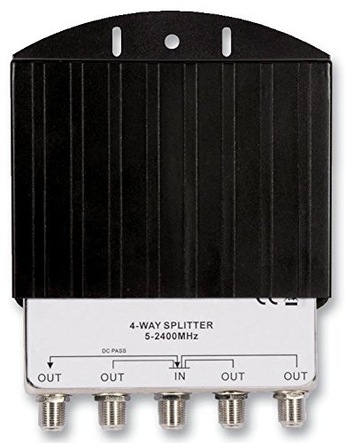 Répartiteur extérieur 4WAY BPSCA boîtier de répartition d'antenne TV