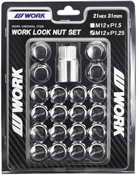 WORK 17インチ ホイールセット＋ナット16個 Amazon | WORK(ワーク) ロックナットセット 20個入り (ナット16個