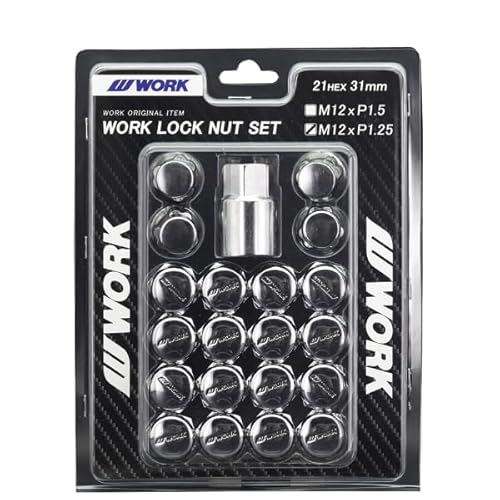 WORK レーシングナット WORK ワーク レーシングナット RACING NUT ロックナット付き