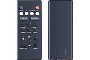 YAS-109 Yamaha Soundbar Remote Control