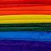 Infinity Republic - Rainbow Pride Soft Fleece Throw Blanket - 50x60 Perfect for Living Rooms, bedrooms, Kids' Rooms, Outdoors