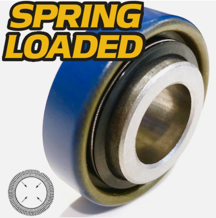 (1 Kit) Front Wheel Bearing Rebuild fits ZD21 ZD25 ZD28 Diesel ZTR, Replacement for Kubota OEM