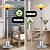 Gorilla Gadgets 1500W Free Standing Patio Heater for Outdoor and Indoor Heating with Adjustable Height. Made from Stainless Steel (EPH-SIL)
