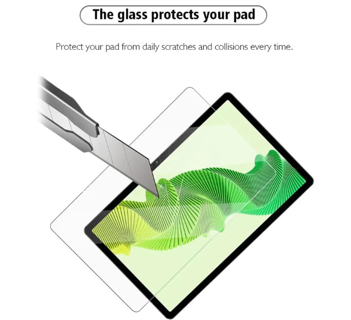 Image of VERTUS Premium Tempered Glass Screen Protector for Realme Pad 2 11.5 Inch (29.21 cm) (2023)
