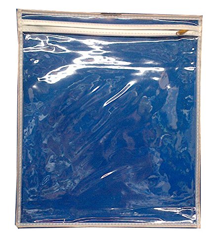 Judaica Place Clear Plastic Protector Prayer Shawl Tallis/Tefillin Bag (Medium Tallis Bag 14" x 13")
