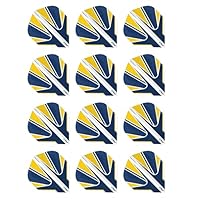 Alette Freccette Red Dragon Hardcore - 12 Pezzi, Design Radical Blue Crackle - Foto 4