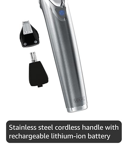 Amazon.com: Wahl USA Stainless Steel Lithium-Ion Cordless Beard