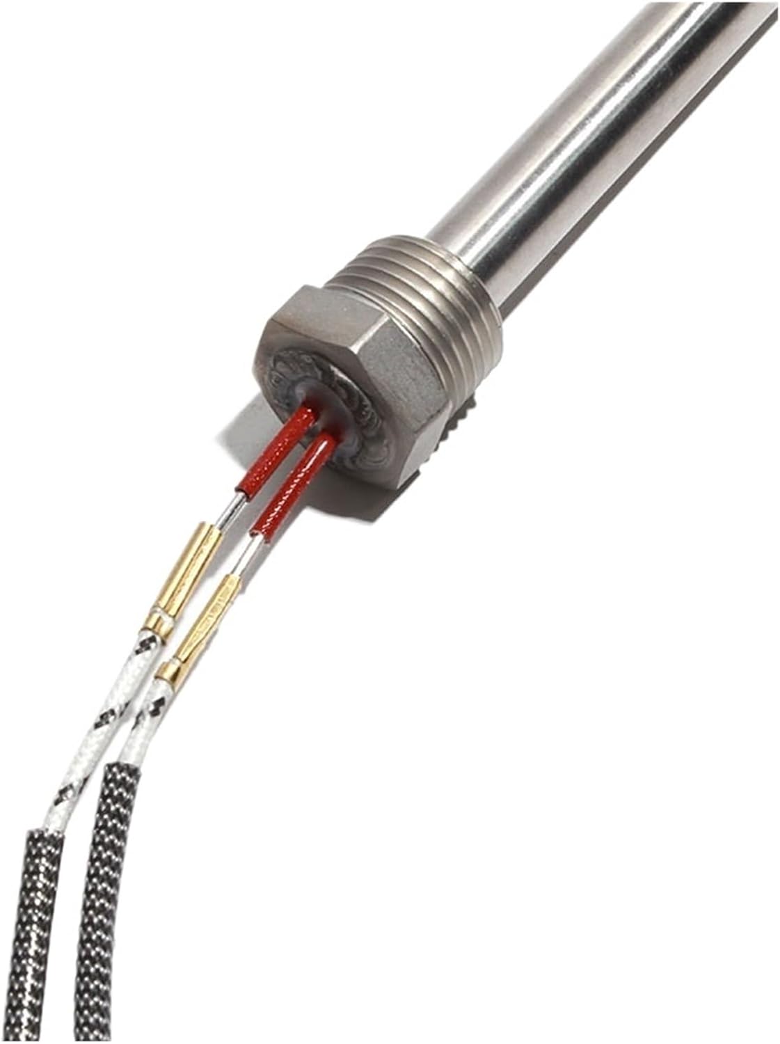 Single Head Threaded Heater Low Voltage 48V/60V/72V Electric Immersion Thread Catridge Heater DN15/21mm 16x200mm Wattage 200W/500W/1000W 1pc(72V_DN15 16X200MM 1000W)