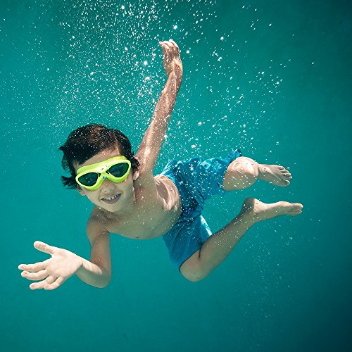 Speedo Unisex-Child Swim Goggles Hydrospex Mask Ages 3 - 6 , Blue Ice - image 3