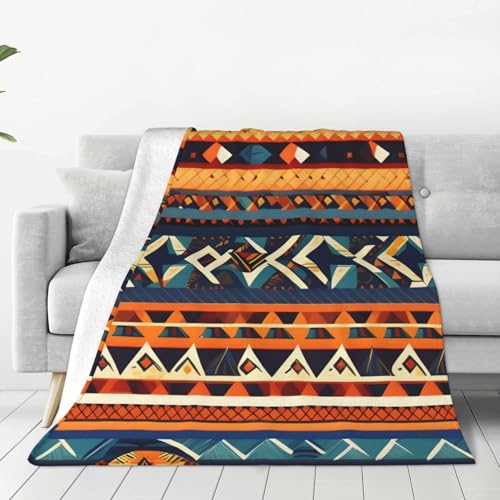 Couverture polaire en flanelle chaude légère et douce imprimé africain - 2