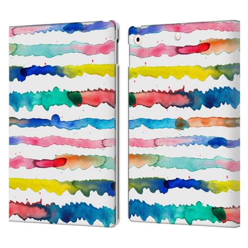 Housse iPad 10.2 design aquarelle Ninola pour travailler avec style au café