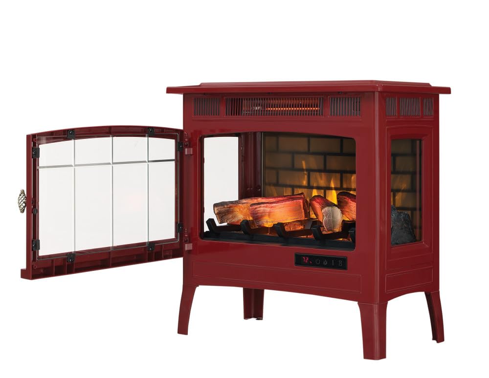 DFI-5010 - Estufa infrarroja en 3D para chimenea eléctrica con control remoto 8