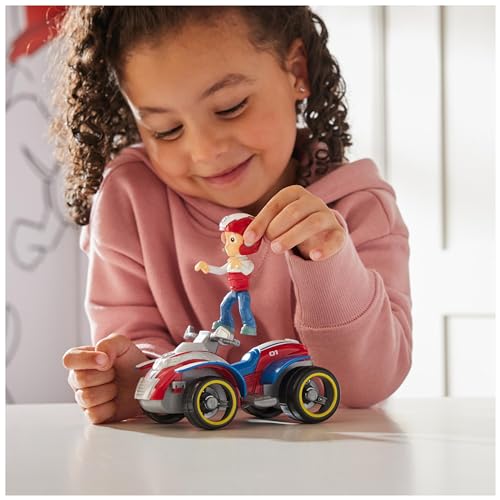 Paw Patrol, Ryder’s Rescue ATV, Toy Vehicle with Collectible Action Figure, Sustainably Minded Kids’ Toys for Boys & Girls Aged 3 and Up