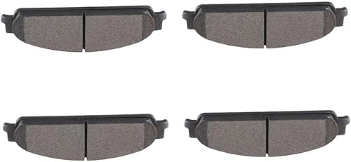 SCITOO D1070 Semi Metallic Brake Pads Kits Front Fit For Ford 2005-2009,For Mercury 2005-2009
