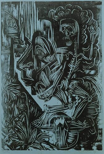 Prints Toile Kirchner Autoportrait Tableaux Affiche de Arts Salon 60x90