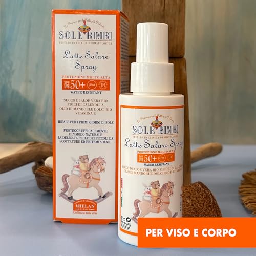 Helan Sole Bimbi - Sonnencreme SPF50+ für Kinder, 100 ml – Ansicht 4