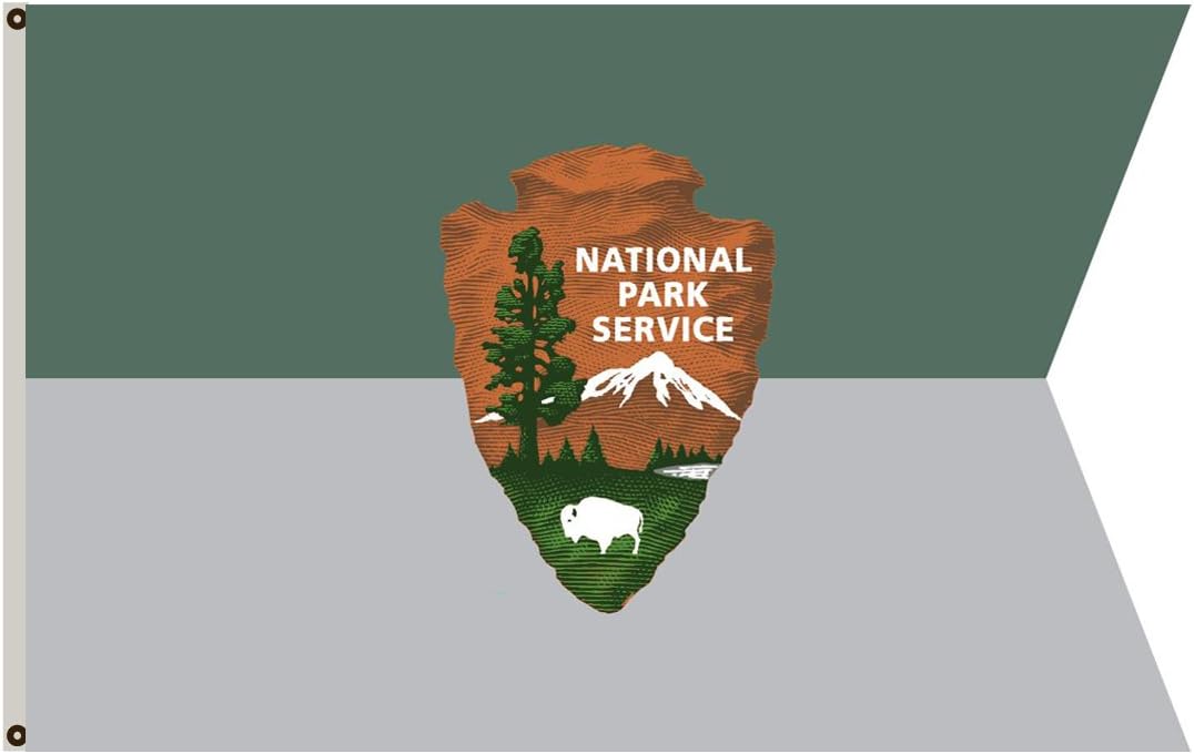 Fyon Department of The Interior Banner Guidon of The National Park Service Flag 6x10ft
