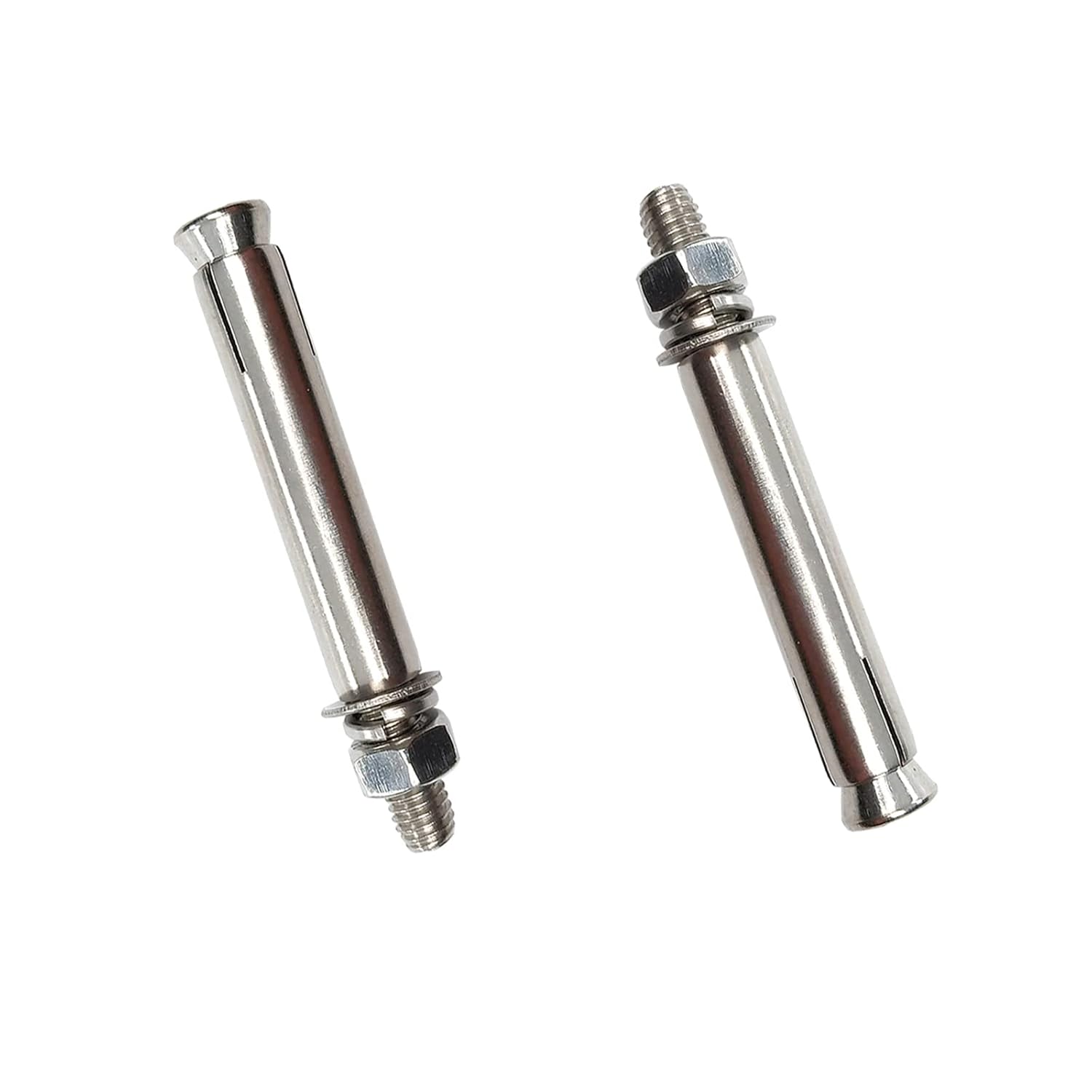 8 Pieces Expansion Screw Bolts M8 x 80 mm 304 Stainless Steel Expansion