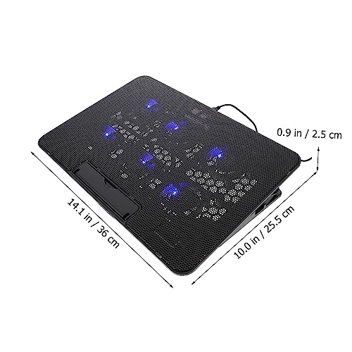 Base ajustable con ventiladores para laptop LALAFINA miniatura 5