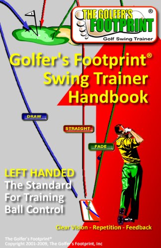 Golfer's Footprint Swing Trainer (Left)