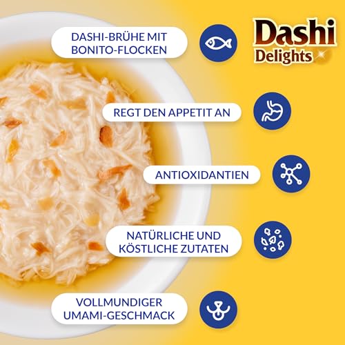 INABA Dashi Delights Katzenfutter Nass 100% Natürliches Hähnchenfleisch | Getreidefrei, Zuckerfrei, ohne künstliche Aromen… – Ansicht 3