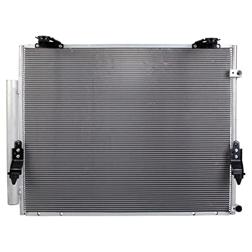 Image of TRQ Air Conditioning A /C Condenser Receiver Drier Compatible with 2020-2022 Toyota Sequoia 2020-2021 Tundra TO3030340