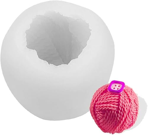 Miniatura 2 de Moldes De Silicio Multi-Estilo Creativo Geométrico Silicona Vela Molde Lana Bola Amor Corazón Rayas Yeso Resina Molde para Hornear