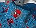 Jay Franco Marvel Spiderman Spidey Faces 5 Piece Full Bed Set - Includes Reversible Comforter & Sheet Set Bedding - Super Soft Fade Resistant Microfiber - (Official Marvel Product)