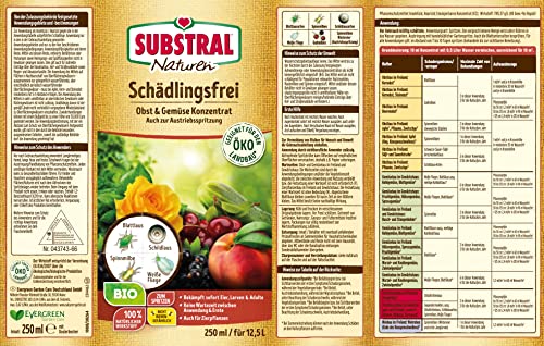 Pflanzenschutzmittel Substral Naturen Bio Schädlingsfrei Obst- und Gemüse Konzentrat