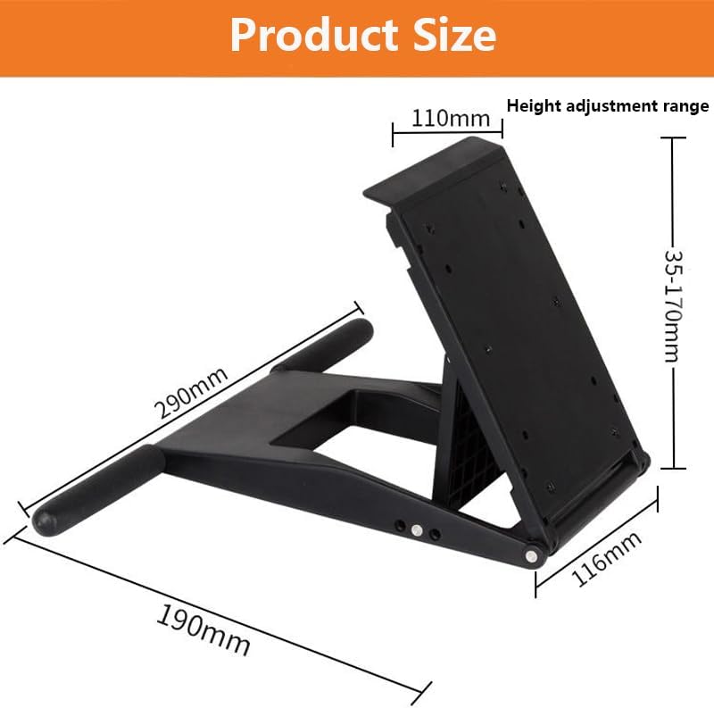 Miniatura 7 de Soporte ajustable para tableta de dibujo de 14-27 pulgadas, soporte de base de monitor de tableta gráfica digital, adecuado para soporte VESA