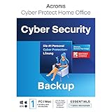 Acronis Cyber Protect Home Office 2023 | Essentials | 1 PC/Mac | 1 Jahr | Windows/Mac/Android/iOS | nur Backup | Aktivierungscode per Email