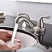 Ufaucet Brushed Nickel 2 Handle Lavatory Bathroom Vanity Vessel Sink Faucet