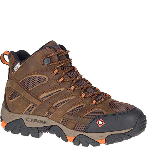 Merrell Men's Moab Vertex Mid Waterproof Sr Construction Boot2