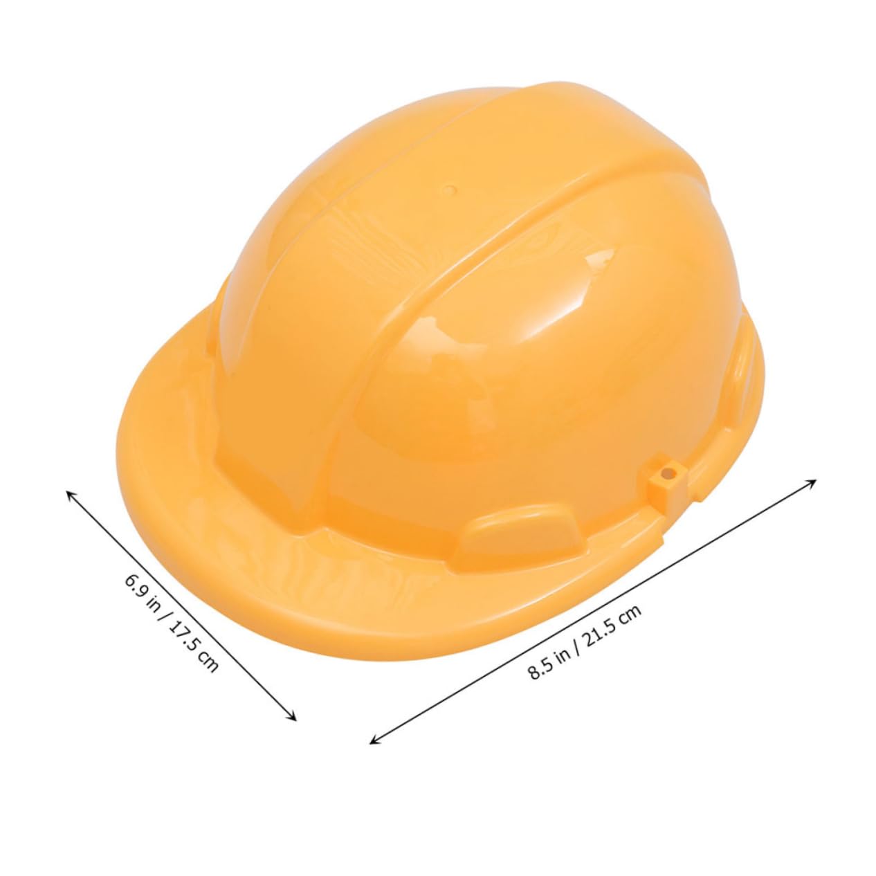 HANABASS Boys and Girls Safety Helmet 4pcs Yellow Construction Hard Hat Toys Simulation Engineering Safety Helmet Toddler Construction Toys