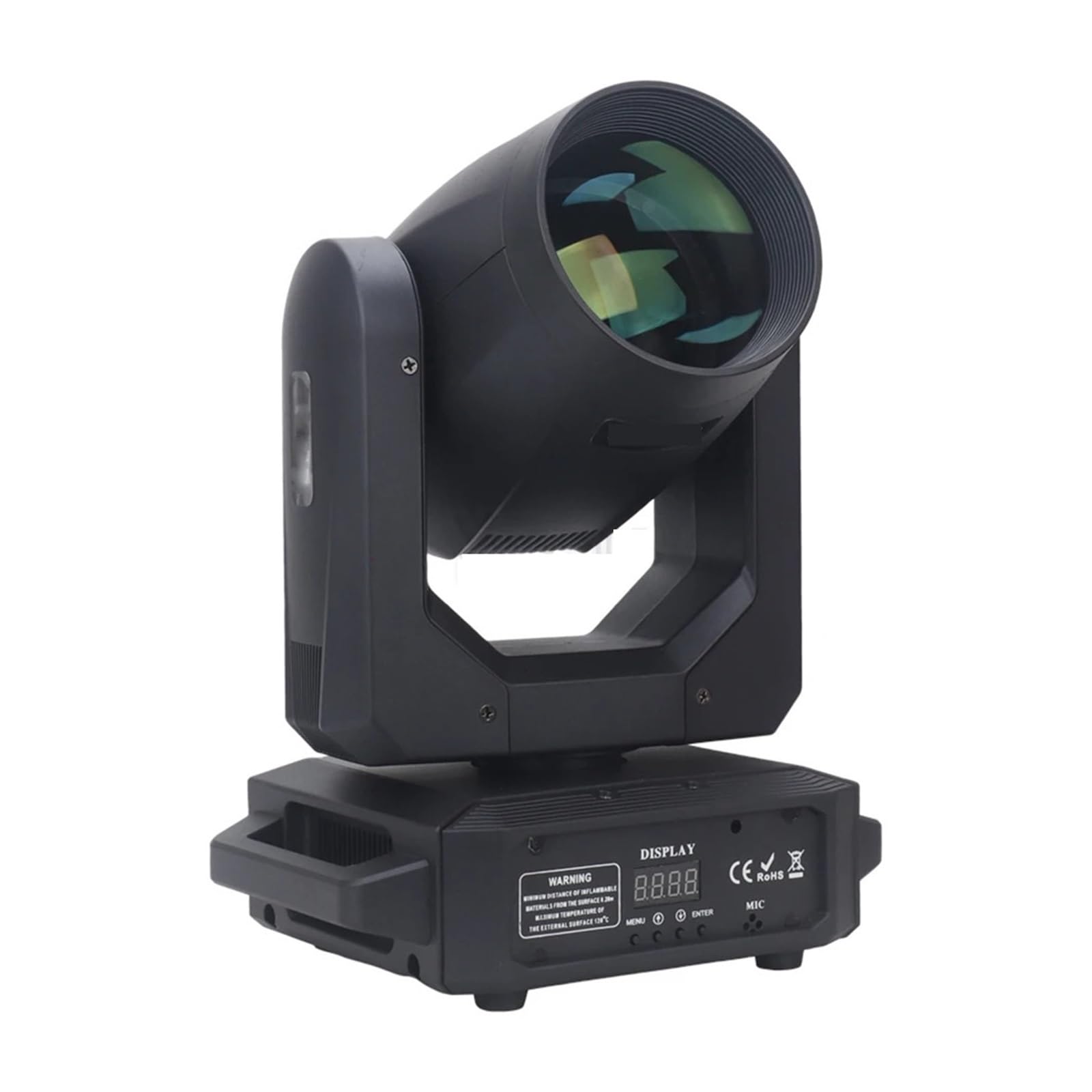 LED Stage Light, 150W Party Moving Head Light LED Beam Spot 3in1 for Disco DJ Club 6+12 Prism Christmas Party Stage Effect Light [Energy Class A]