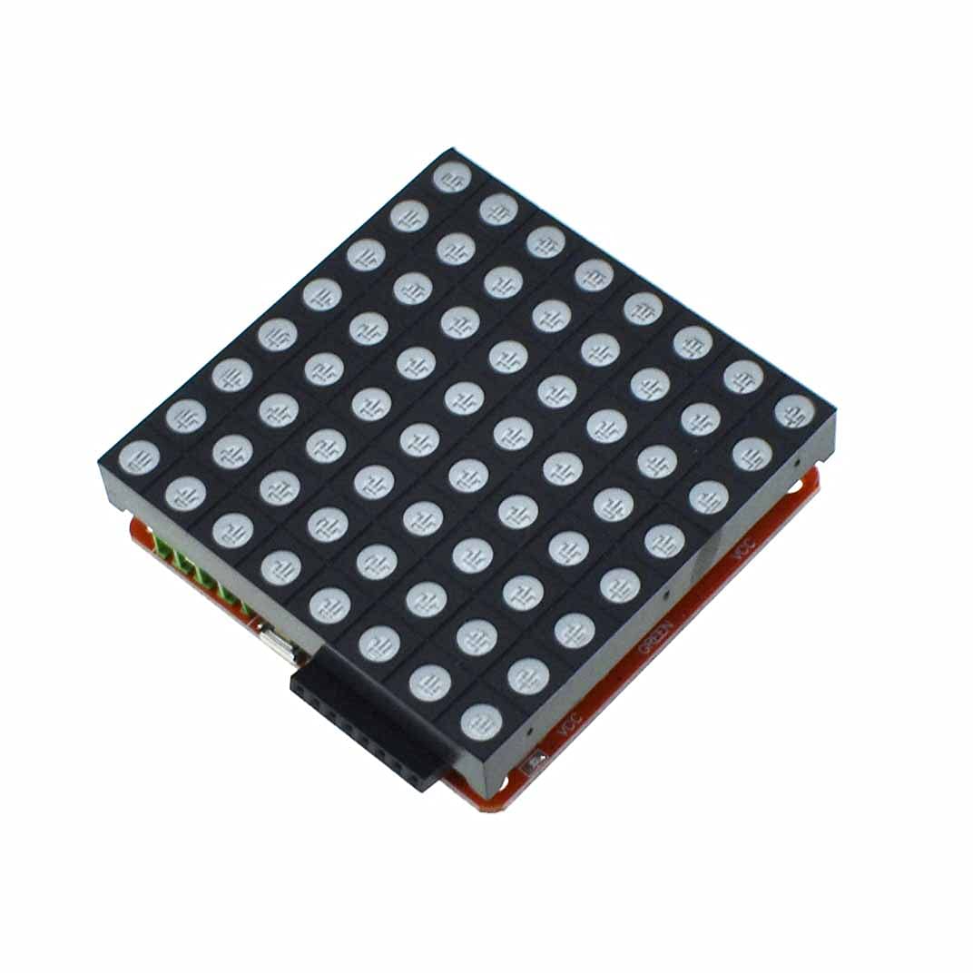 Matrice de points LED RGB 8 x 8 affichage trois couleurs anode commune