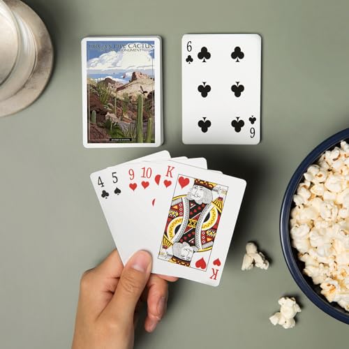 Baraja Póker Organ Pipe Cactus, 52 Cartas Tamaño Póker miniatura 2