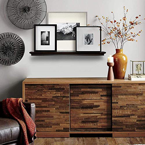 Ahdecor Deep Floating Shelves Display Ledge Shelf With Invisible Blanket, 36 In, Espresso Brown #TOP1