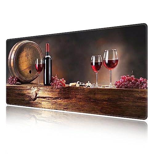 Tapis de table paysage grand format LL-COEUR pour transformer votre bureau de maison