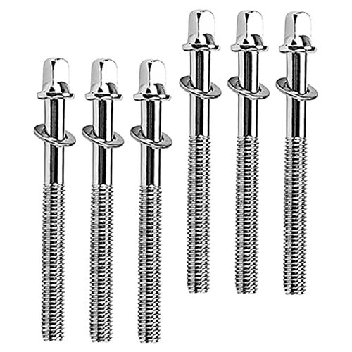 Tornillos de tensión para batería Toyvian, 24 piezas, accesorios para kit de batería y montaje jazz, color plateado miniatura 5