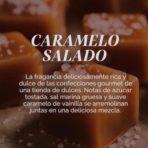 Miniatura 2 de Yankee Candle Vela perfumada | Tarro grande Salted Caramel | Velas de larga duración: hasta 150 horas | Regalos perfectos para mujeres