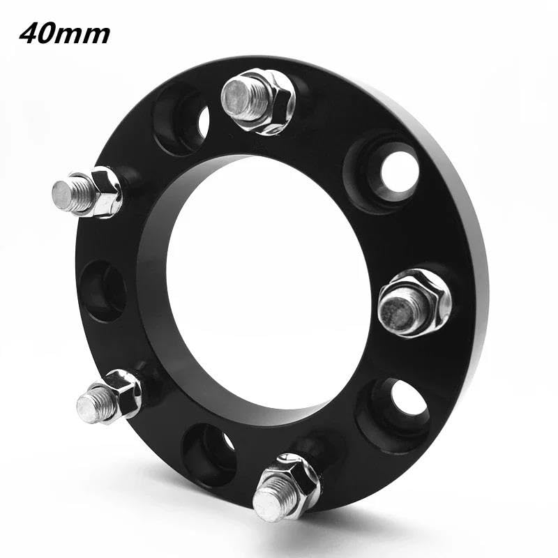 Entretoise De Roue Élargisseur De Voie Pour Suzuki Pour Jimny 5x139,7, Alésage Central 108 Mm, M12x1,25, Entretoises Moyeu Cales Jante Aluminium Forgé Voiture Élargisseurs Entretoises(40mm)