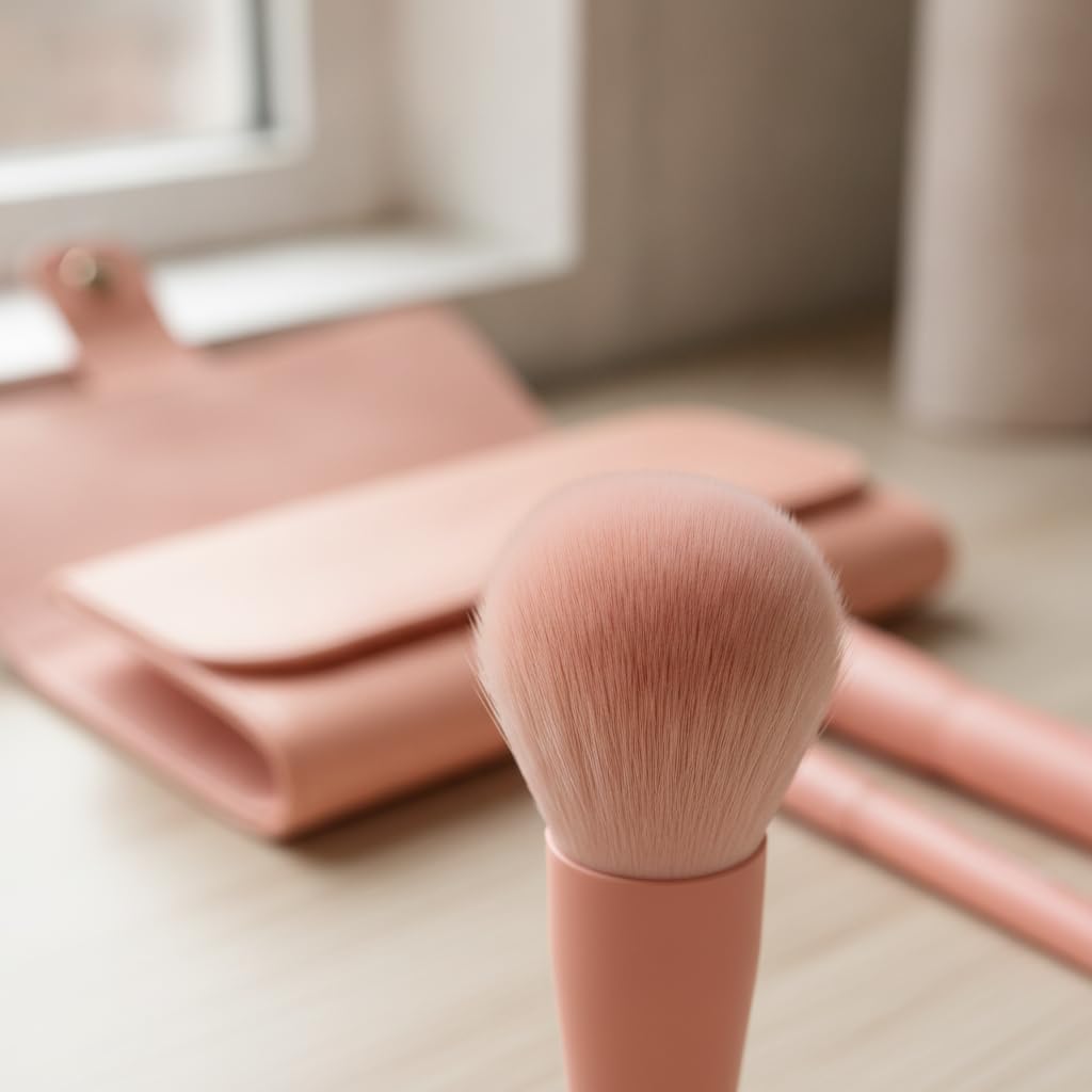 Set di Pennelli per il Trucco, 9 Pezzi