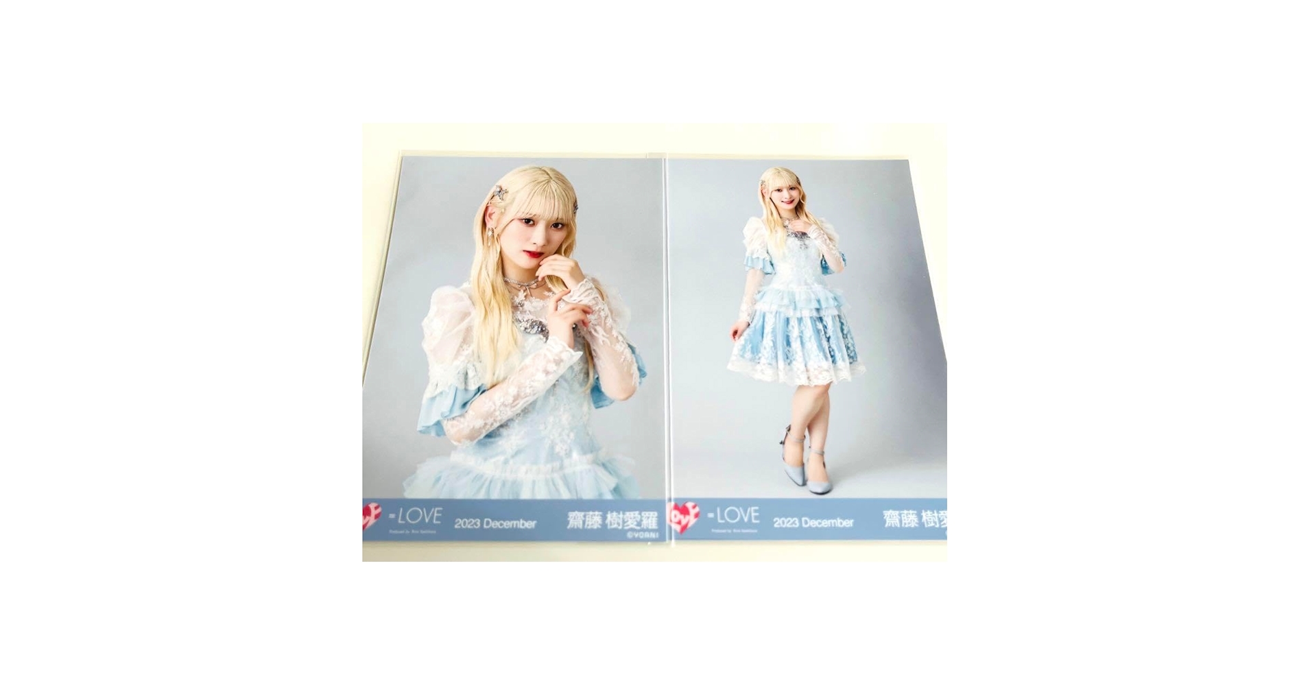 齋藤樹愛羅　　イコラブ　ラストノート　直筆 齋藤樹愛羅 ラストノートしか知らない チュウ 直筆