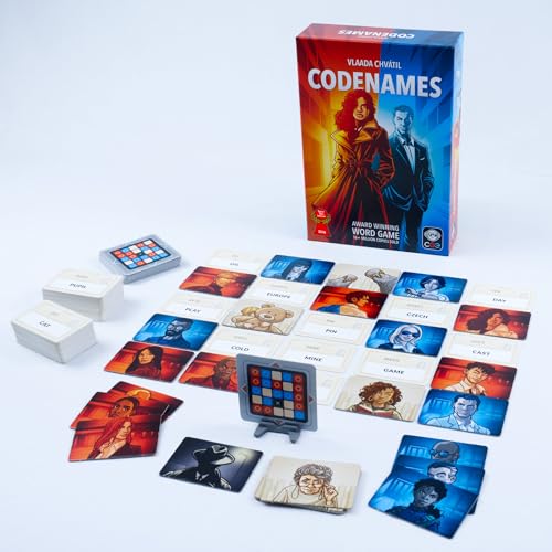 CGE Codenames Board Game (2nd Edition) The Top Secret Word Association Party Game for Friends &amp; Family Game Nights, 4+ Players