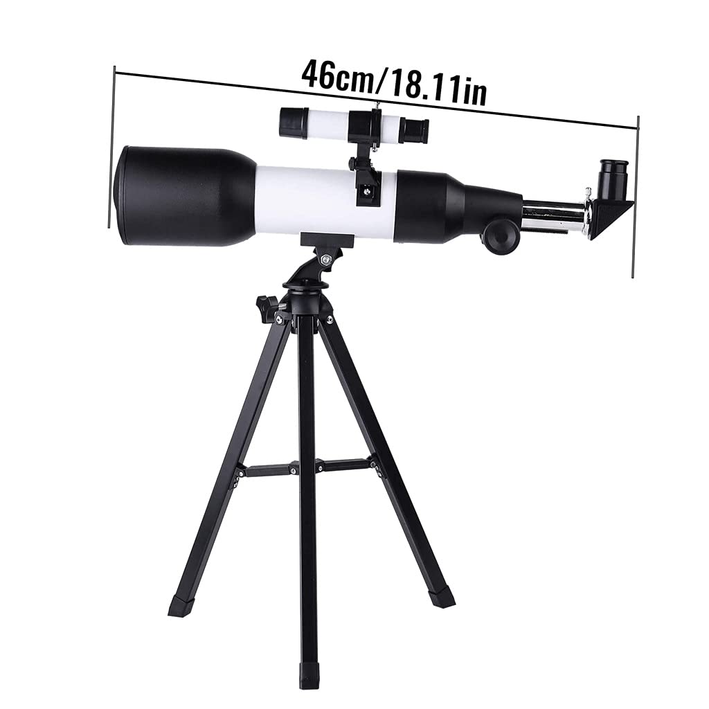Teleskop z zoomem HD 15X-150X refrakcyjny teleskop do astronomii kosmicznej monokularowy luneta podróżna ze statywem